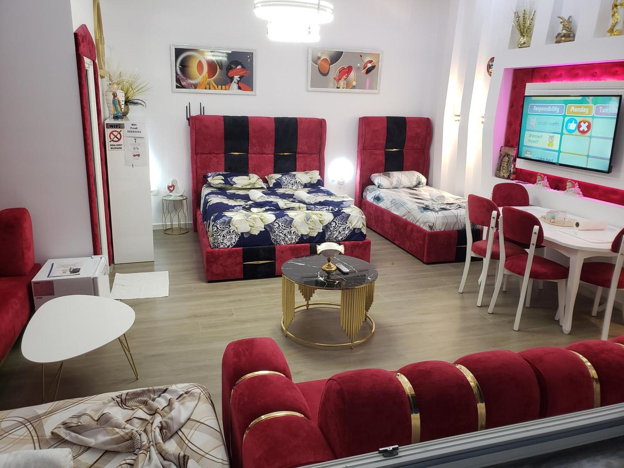 Studio Near Tirana Airport 2- Self Check-In Free Parking Appartement Valjiosi Buitenkant foto